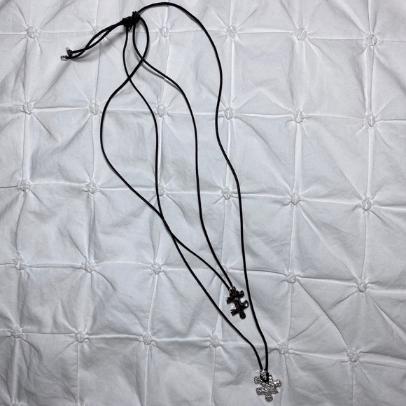 Swarovski Puzzle Piece Necklace Set - Picture 1 of 5